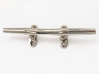 10 Inch Nickel Plated Brass Cleat | Yacht Cleats