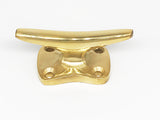 2 Inch Polished Brass Cleat | Yacht Cleats