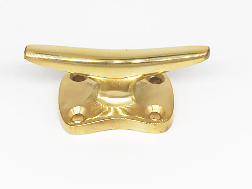 2 Inch Polished Brass Cleat