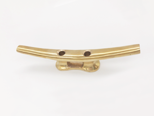 5.5 Inch Polished Brass Cleat | Yacht Cleats